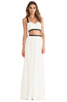 Thumbnail for your product : Alice + Olivia Sveva Cut Out Maxi Dress