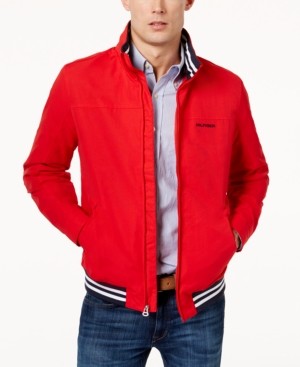 tommy jeans red coat