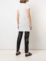 Thumbnail for your product : Rick Owens sheer longline T-shirt