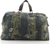Thumbnail for your product : Gucci Helmut Carry On Duffle Bag Printed Jacquard with Leather Large