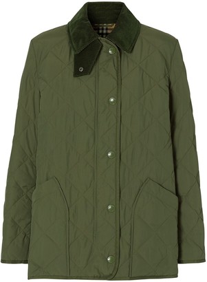 Burberry Diamond Quilted Barn Jacket Shopstyle