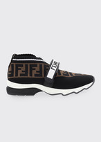 rockoko ff knit sneakers