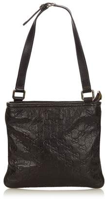 Gucci Vintage Guccissima Leather Shoulder Bag