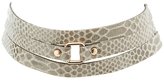 Thumbnail for your product : Charlotte Russe Faux Snakeskin Layered Choker Necklace