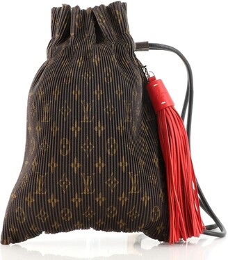 Louis Vuitton Explorer Shoulder Bag Pleated Monogram Canvas GM at