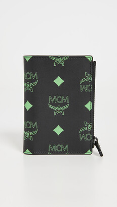mcm flap wallet