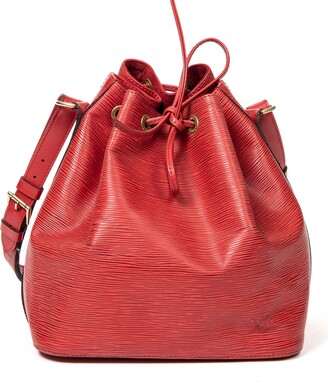 Louis Vuitton - Authenticated Adèle Purse - Leather Red Plain for Women, Good Condition