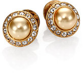 Thumbnail for your product : Tory Burch Selma Faux Pearl Halo Stud Earrings