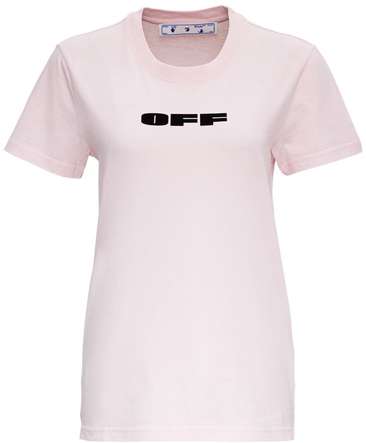 off white pink top