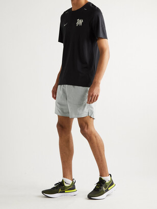 Nike Running - Flex Stride Slim-Fit Mélange Dri-FIT Shorts - Men - Gray - XXL