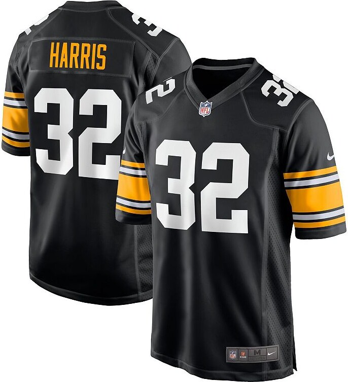Men's Nike Franco Harris Black Pittsburgh Steelers Alternate Retired Player Jersey