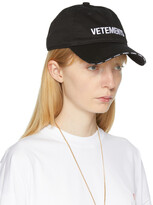 Thumbnail for your product : Vetements Black Classic Logo Cap