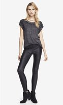 Thumbnail for your product : Express Quilted Zipper Accent Scuba Legging