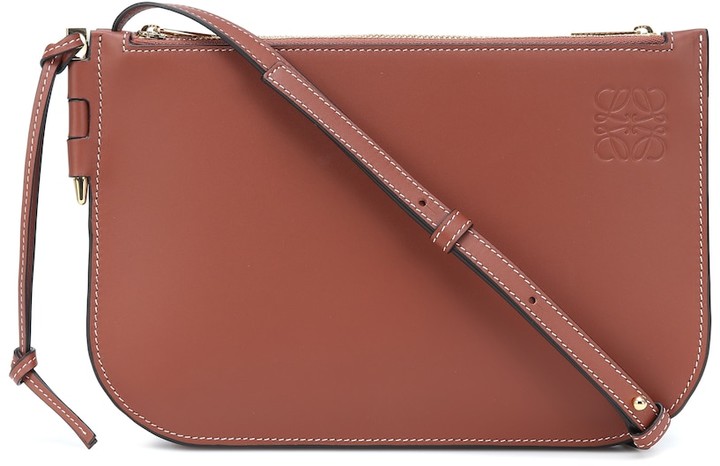 loewe double zip pouch