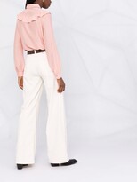 Thumbnail for your product : Pinko Ruffle Button-Down Shirt