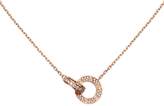 Cartier Pink Gold Love Interlocking Necklace