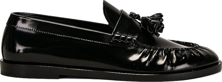 The Row Men's Loafers in Black