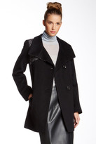 Thumbnail for your product : Ellen Tracy Wool Blend Mixed Tweed Coat