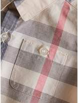 Thumbnail for your product : Burberry Childrens Washed Check Cotton Short Sleeve Shirt
