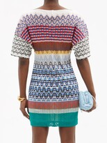 Thumbnail for your product : Missoni Zigzag-jacquard Mini Dress - Multi