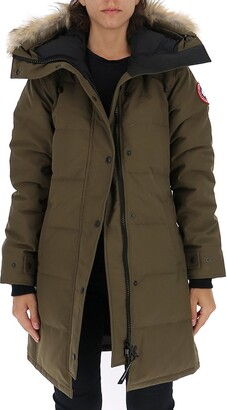 Womens Clothing Coats Parka coats Save 1% Canada Goose Synthetic Military Green Polyester Ble 