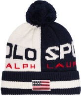 Thumbnail for your product : Polo Ralph Lauren Pom Pom-Embellished Beanie