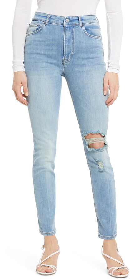 reformation stretch crop jeans