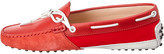Thumbnail for your product : Tod's Tods Gommino Logo Patch Leather & Suede Loafer