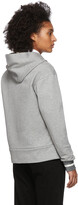 Thumbnail for your product : Moncler Grey Logo Patch Zip Hoodie