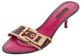 Thumbnail for your product : Louis Vuitton Perforated Monogram Slide Sandals