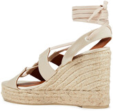 Thumbnail for your product : Castaner Boris 80 Lace-up Satin Espadrille Wedge Sandals