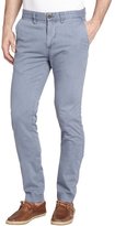 Thumbnail for your product : Just A Cheap Shirt light indigo cotton straight front trousers