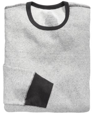 alfani men's thermal shirt