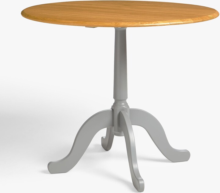 John Lewis ANYDAY Clayton 24 Seater Drop Leaf Round Dining Table, FSCCertified (Beech Wood