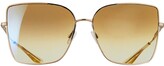 Thumbnail for your product : Barton Perreira Mystere Rectangle Titanium Sunglasses