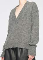 Thumbnail for your product : Tibi Airy Alpaca V-Neck Pullover