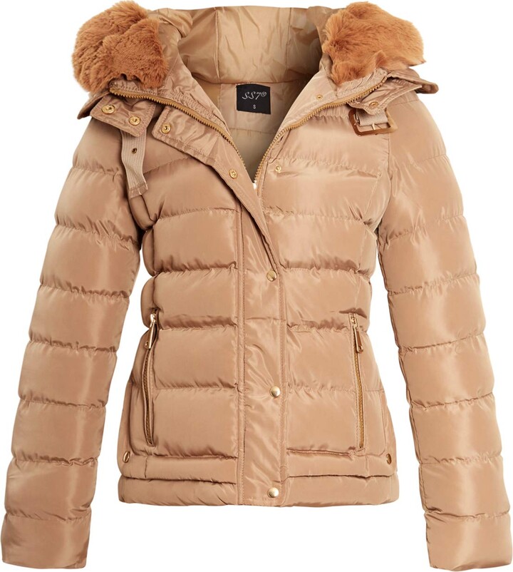 Sizes 8 to 16 Green SS7 Womens Padded Winter Jacket 