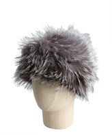 Thumbnail for your product : Surell Silver Fox Fur Bubble Hat