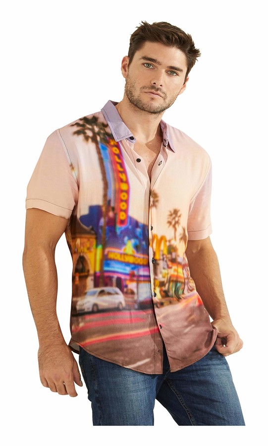 GUESS Men's Shirts | Shop the world's largest collection of fashion |  ShopStyle