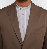Thumbnail for your product : Boglioli Brown Slim-Fit Unstructured Stretch-Cotton Twill Suit Jacket