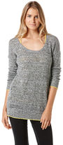 Thumbnail for your product : C&C California Cotton angora mesh sweater