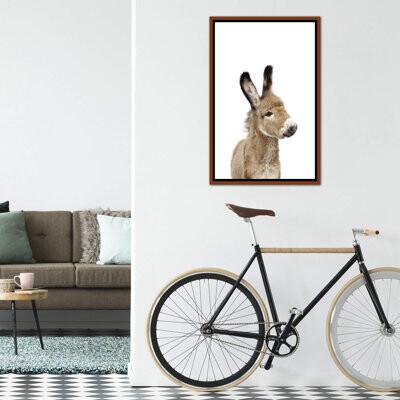 East Urban Home Baby Donkey by Sisi & Seb - Photograph Print