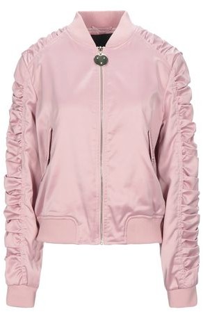 pink guess jacket