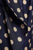 Thumbnail for your product : Zimmermann Cutout Polka-dot Twill Mini Dress