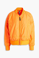 Thumbnail for your product : adidas by Stella McCartney Logo-print shell bomber jacket