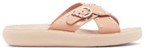 Thumbnail for your product : Ancient Greek Sandals Pella Stud-embellished Leather Slides - Light Pink