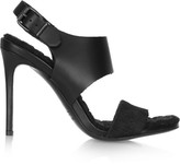 Thumbnail for your product : Acne Studios Tillie leather and calf hair sandals