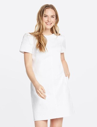 draper james denim shift dress