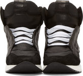 Thumbnail for your product : Cinzia Araia CA by Black Leather High-Top Sneakers