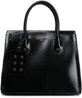 Thumbnail for your product : Balmain Glossed-leather Tote